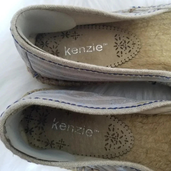 Kenzie Striped Espadrilles Bow 7.5 - Picture 8 of 16